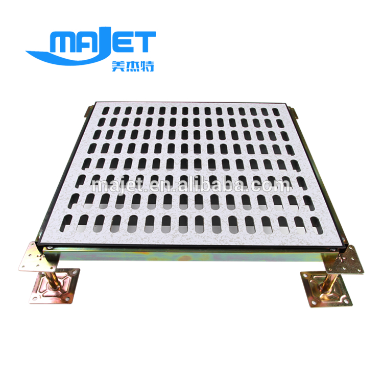 Plastic floor grating data center raised floor tiles