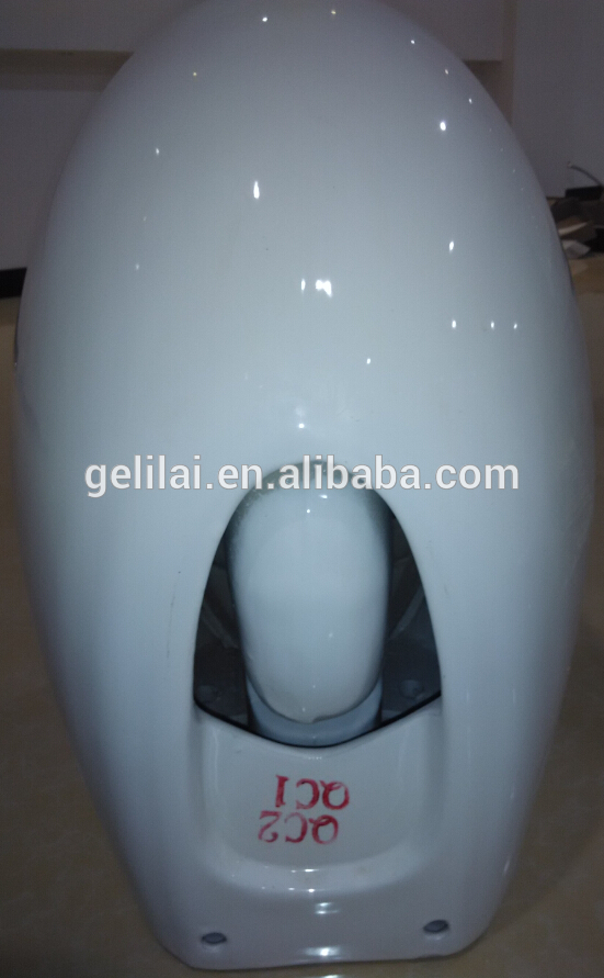 Hot Selling Ceramic Wall Hung Egg Shaped Toilet