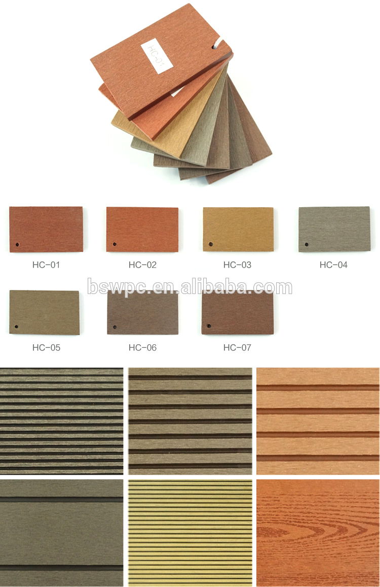 Outdoor Wood Plastic Wall Panel/ WPC Wall Cladding/Exterior Wall Covering