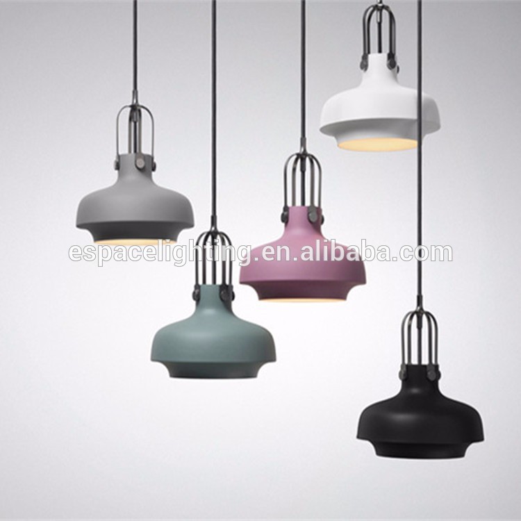 Modern metal stairs pendant light fixtures for restaurants