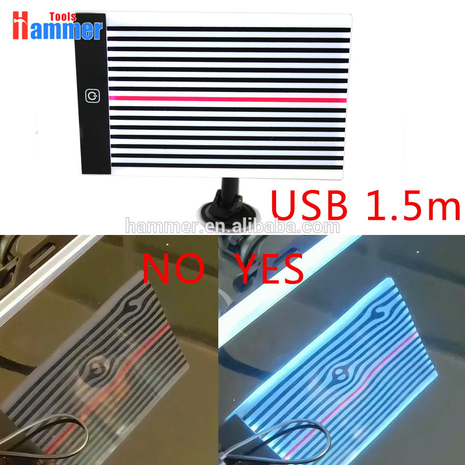 highlight  USB PDR  Lamp Board Reflection Board with Adjustable Holder PDR light