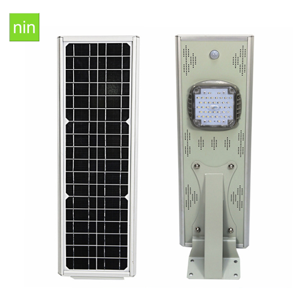 High quality outdoor ip65 waterproof 30w 60w 90w integrated all in one led solar street light