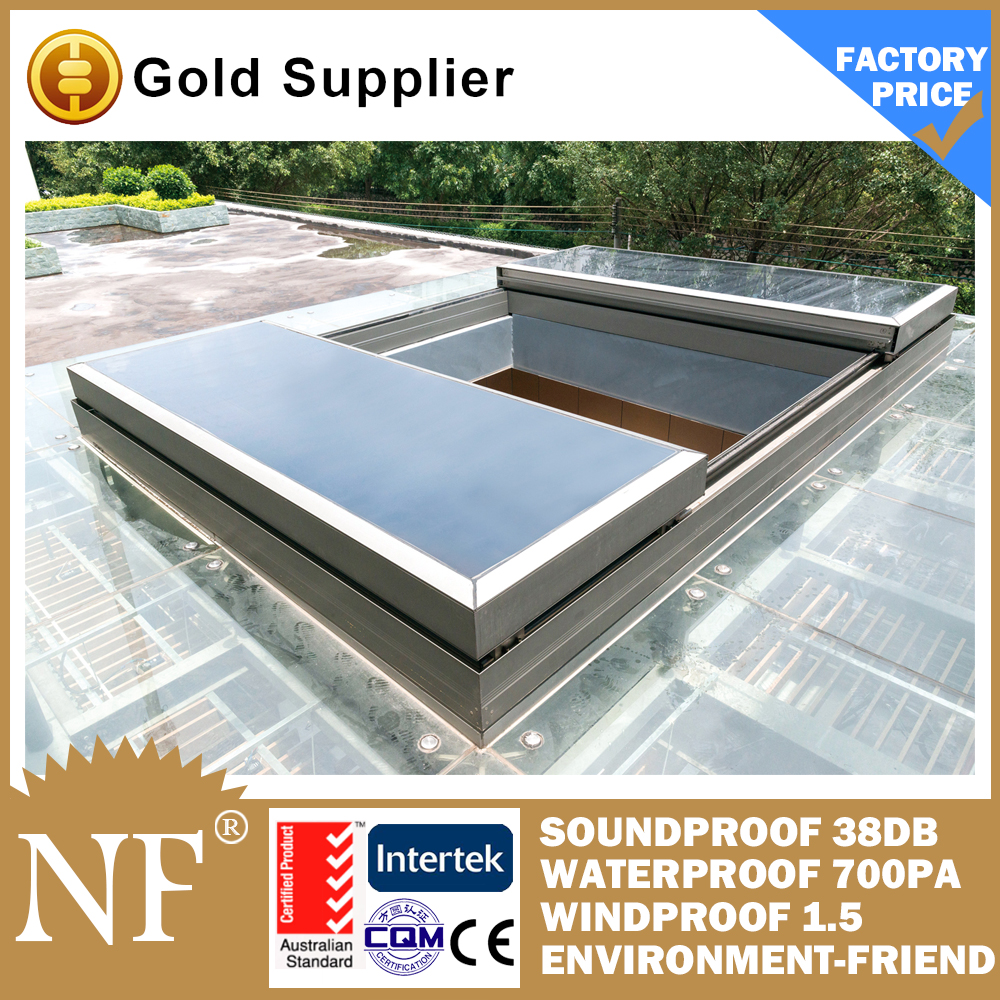 aluminium roof skylight dome