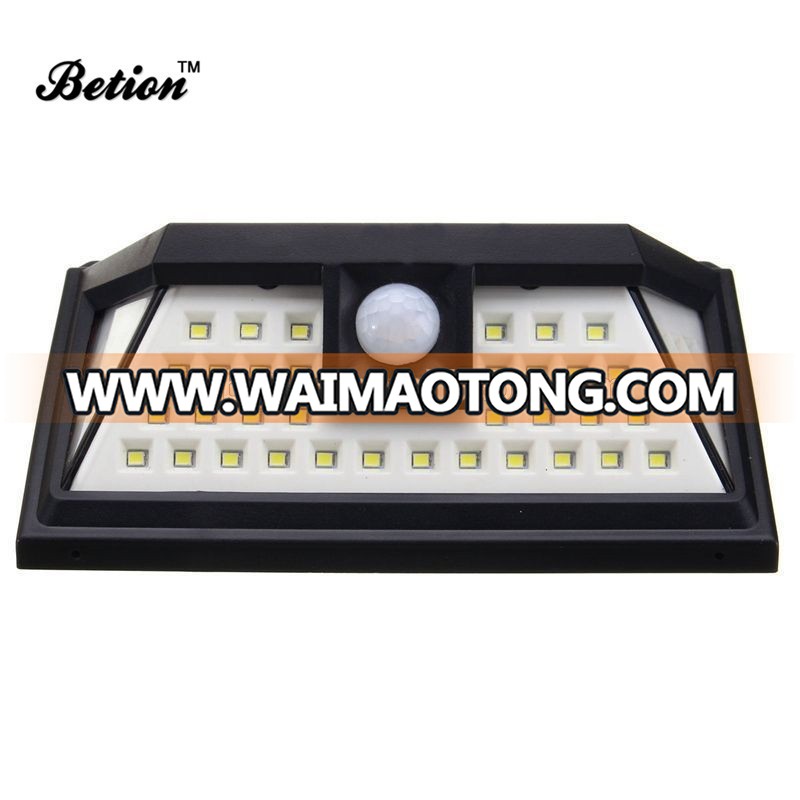 44-LED-Solar Light Outdoor Waterproof Garden PIR Motion Sensor Solar Power security wall light