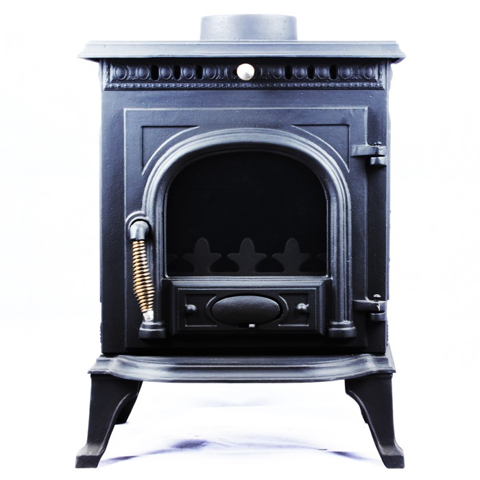 Top protector cast iron or steel wood burning stove