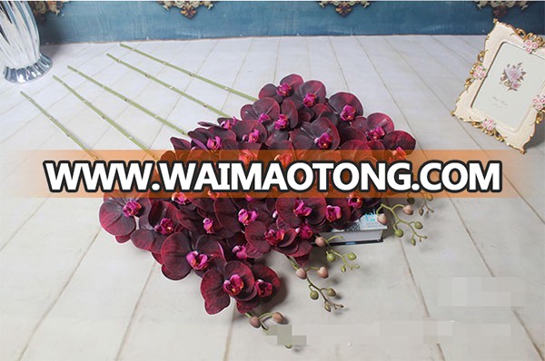 Wholesale 9 heads artificial phalaenopsis flower