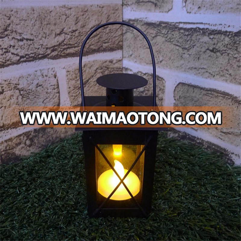 Cheap Led Mini Metal Lantern Decorative