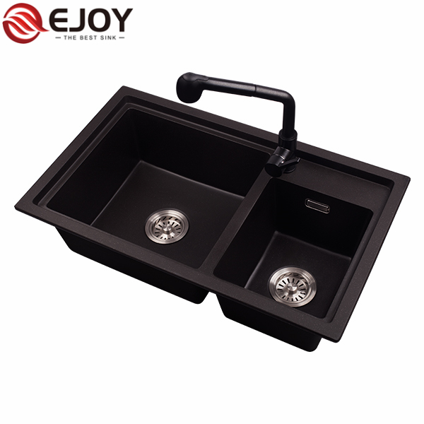 High Quality kitchen undermount sink Factory sale kitchen sink black