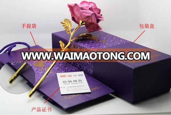 Best wedding gifts for guests/ golden rose 24k