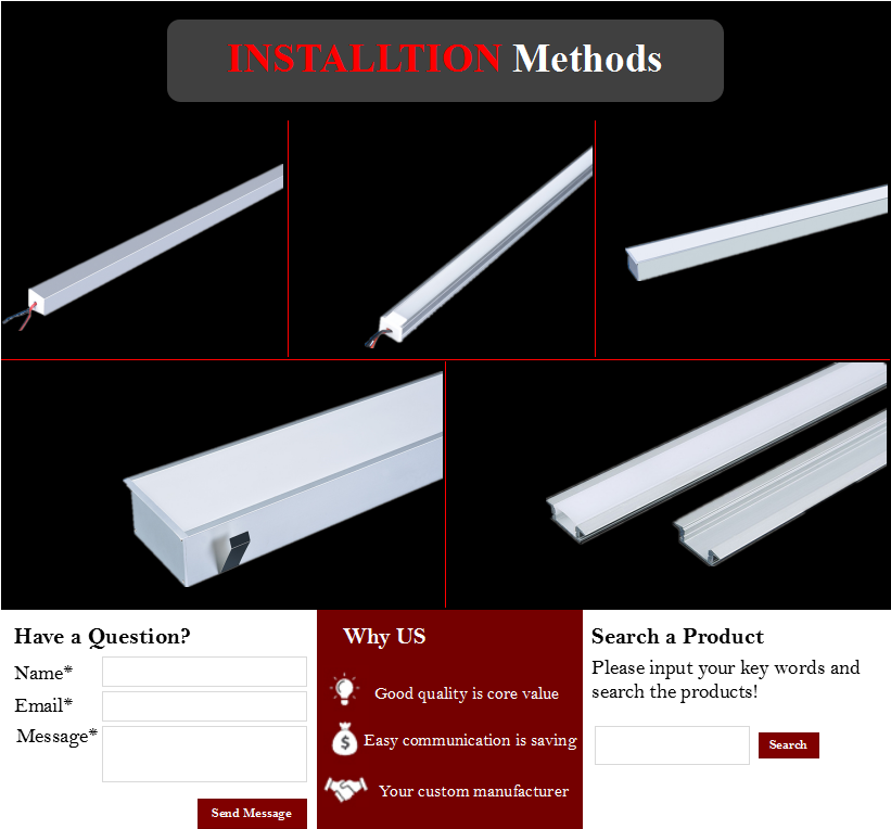 LED linear light IP44 supermarket 0.6m 1.2m 1.5m 2.4m triproof lamp LED linear light fixture