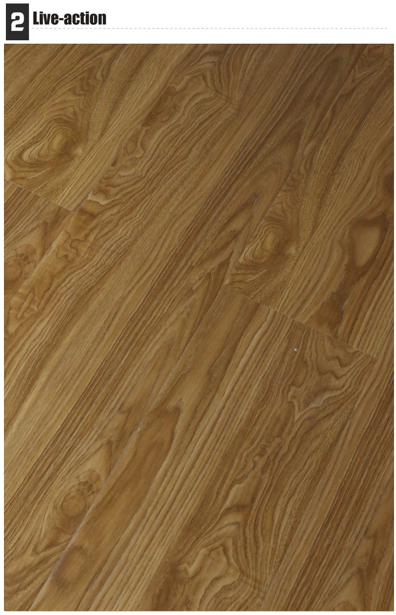 U groove high glossy 12mm HDF class31 laminate flooring