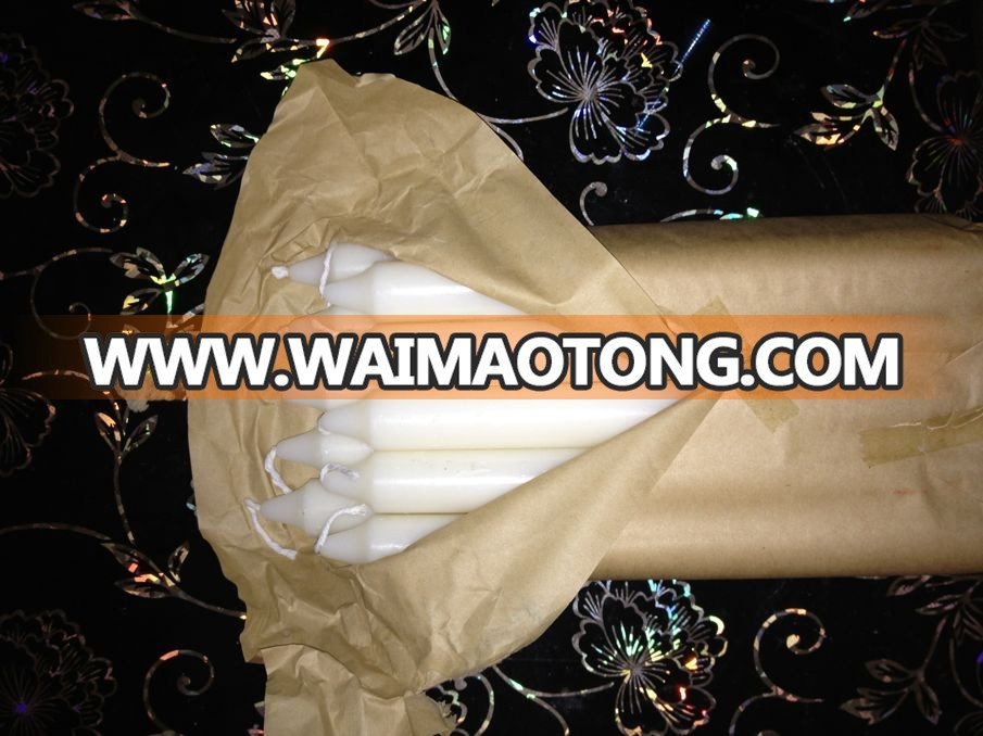 candle factory wholesale parraffin wax household white candle