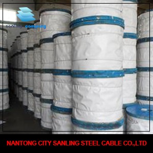 8*19S +FC, 8*19S+IWR,8*19W+FC,8*19W+IWR Elevator Steel Wire Rope