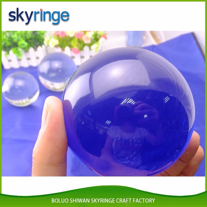 High quality large solid acrylic ball