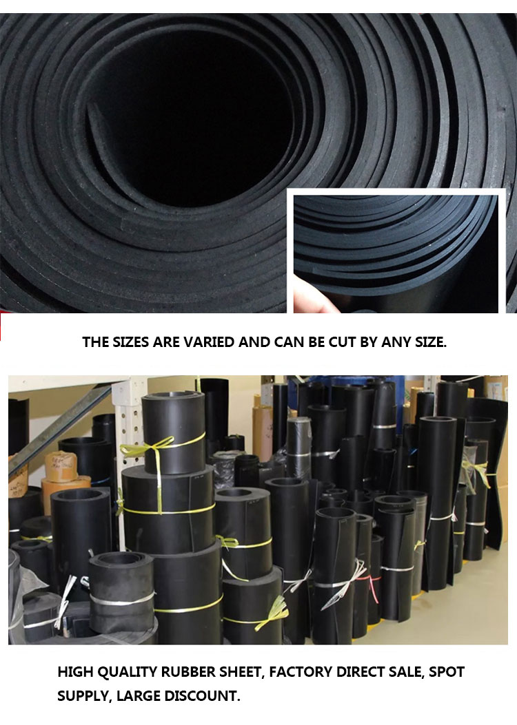 new industrial products black high tensile rubber sheet natural rubber sheet promotion