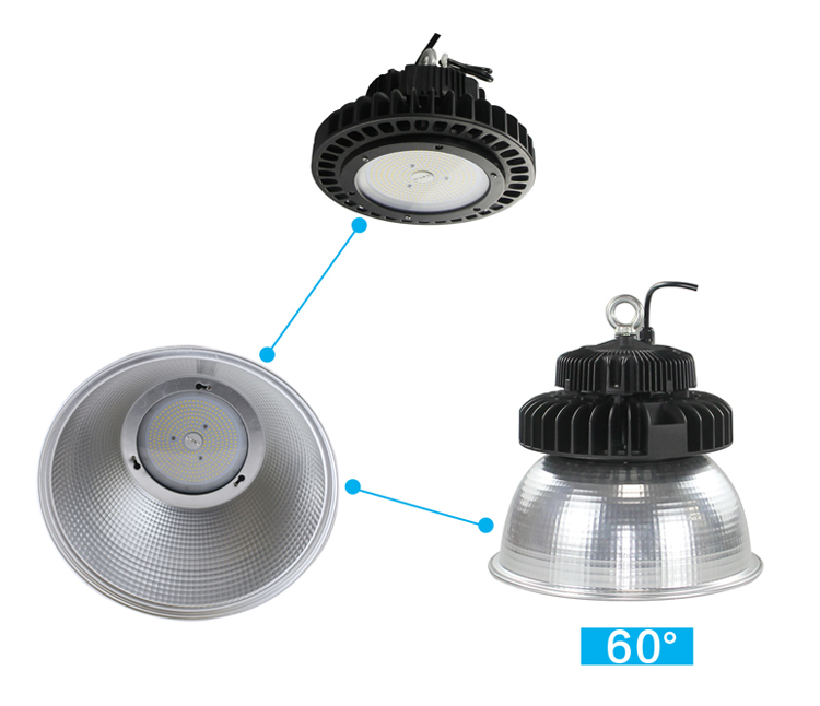 100 watt ufo led high bay lighting CE RoHS certificate industrial wauehouse light