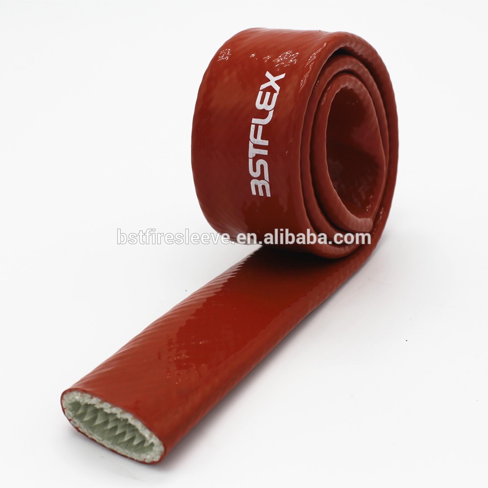 Glass Fibre Sleeving Treated With Silicone