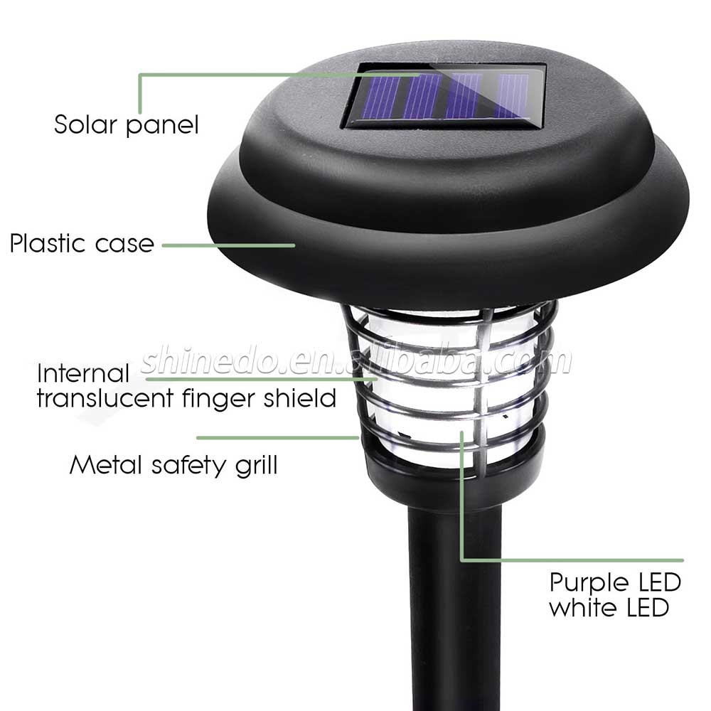 1 pc Led high efficiency solar mosquito light (SD-SL038)