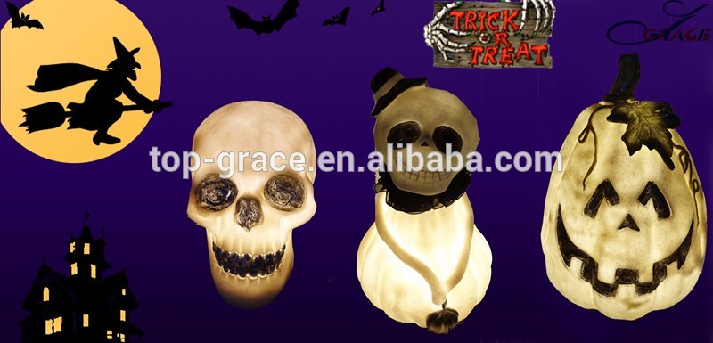 Fashion event party item 3D skeleton skull halloween decoration