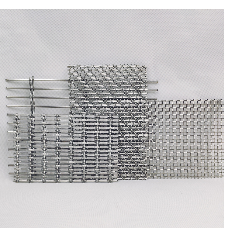 Stainless Steel Wire Material and 0.5-8mm Wire Diameter decorative wire mesh for cabinet doors