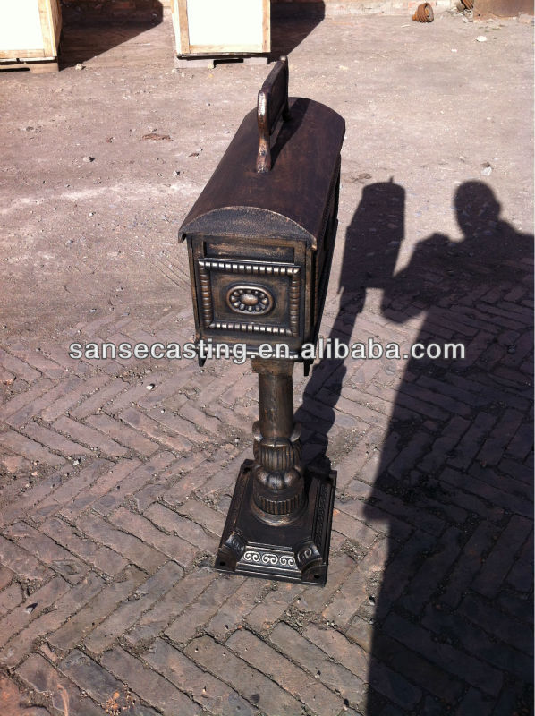 Factory direct selling cast iron mail box (BSC124)