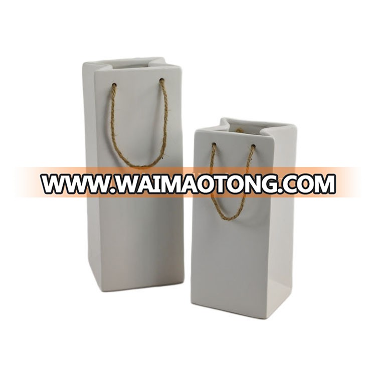 Good quality decorative custom ceramic porcelain vases wholesale