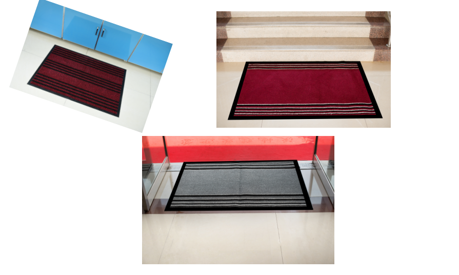 Popular commercial PP material cut pile door mat