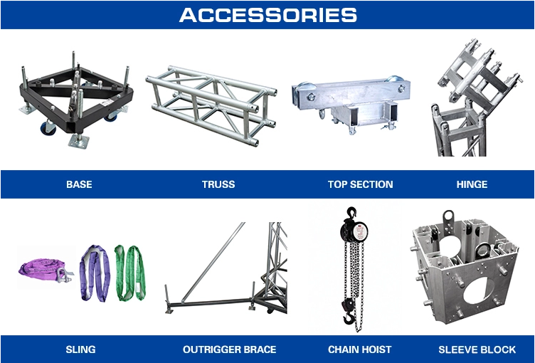 Professional aluminum stage truss with CE certificate