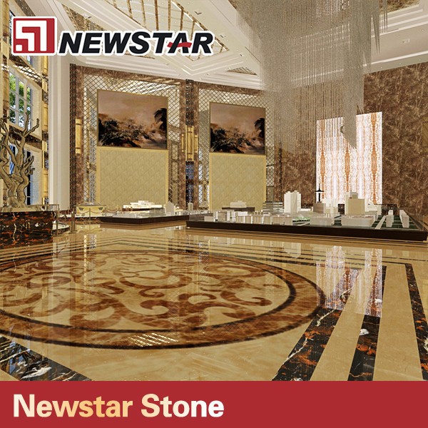 China Marble Flooring Waterjet Medallion for Interior