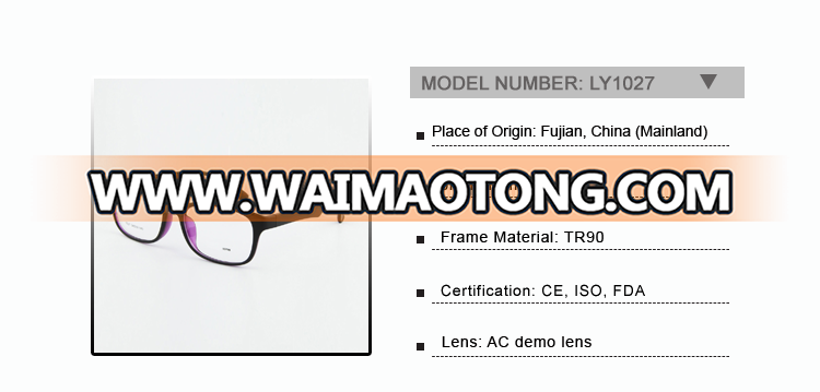 LY-1027 Comfort Match Full-rim TR90 Reading Glasses Frame Rx