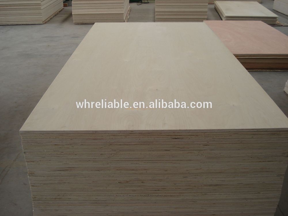 4*8ft 3.6mm hardwood core bintangor face plywood