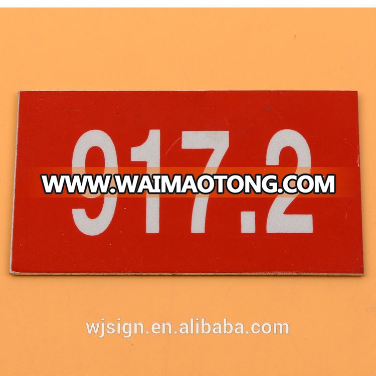 High Quality Cheap Acrylic Aluminum Metal Custom Doorplate Sign