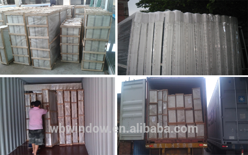 America style impact plastic lifting windows