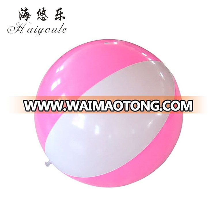 Custom PVC inflatable beach ball for wholesale