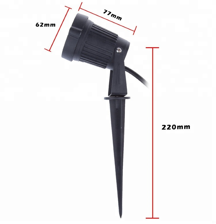 Best selling products outdoor solar garden ground spike light