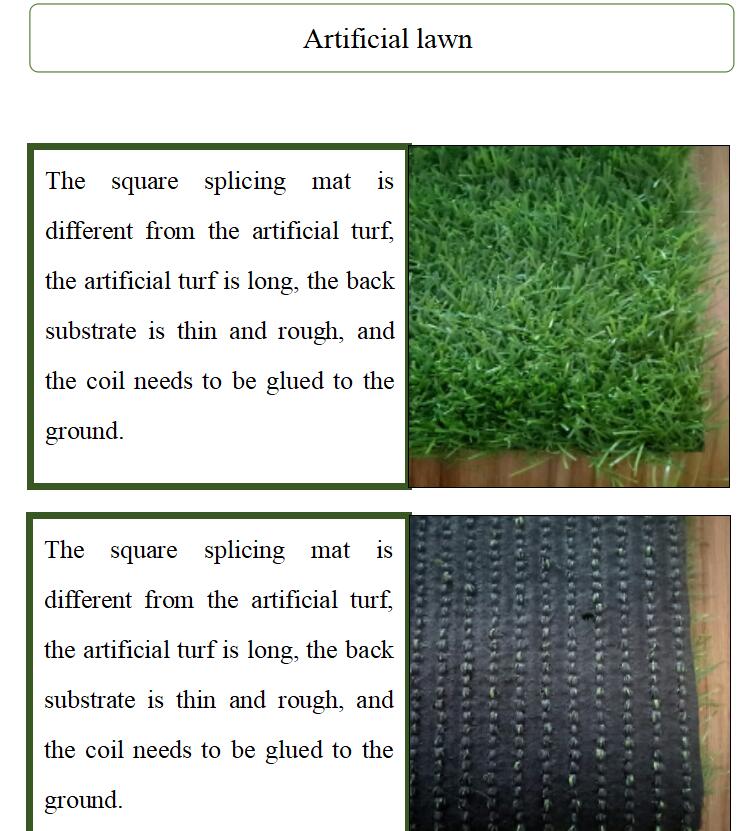 Carpet lawn antislip green plastic carpet / Home decoration artificial grass sports flooring for garden