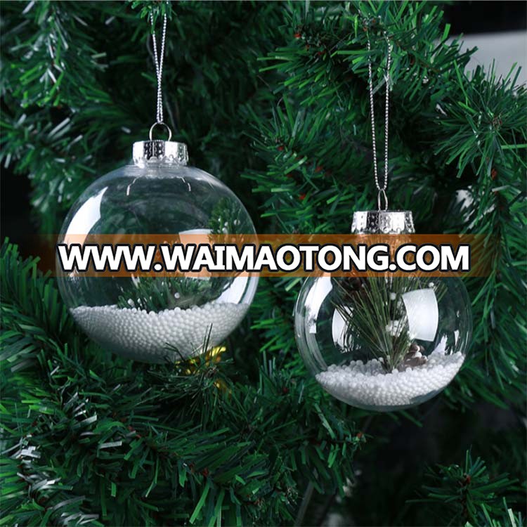 Melody DIY Shatterproof Baubles Plastic ball Chinese Christmas tree ornament