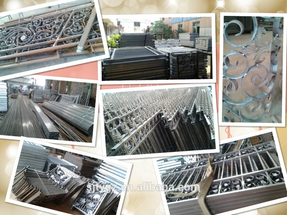 Outdoor wrought iron/stainless steel sprial staircase for small spaces