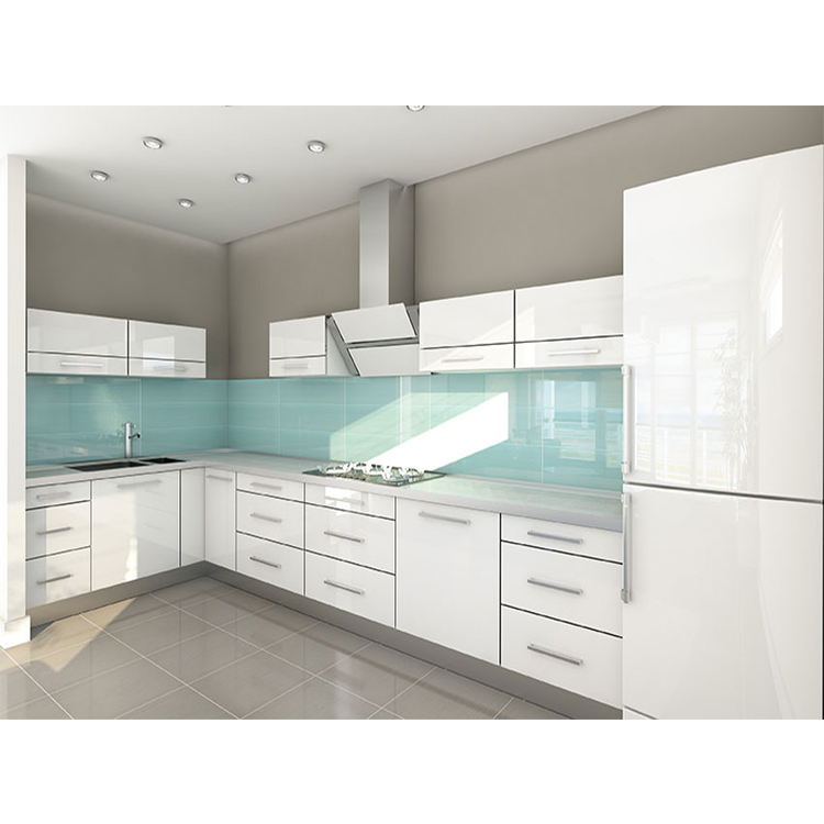 Tip-on kitchen cabinet Modern Simple Australian Style Kitchen Furniture Lacquer Kitchen Cabinets