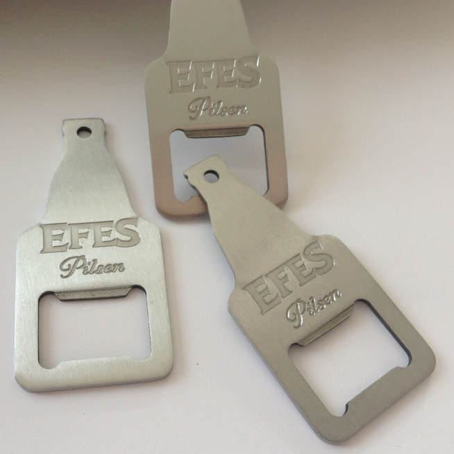 EFES Pilsen Stainless Steel Bottle Opener 12808