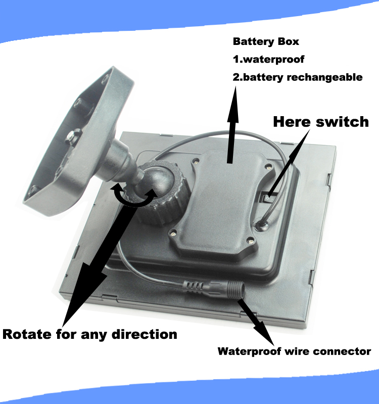 2015 New Design Solar Wall Light