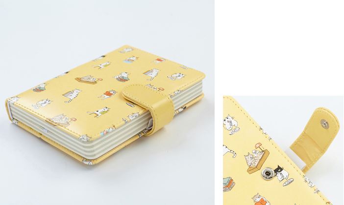 New Cute Notebook PU Leather Planner Diary Book School Office Supplies Kawaii Stationery Kids Gift