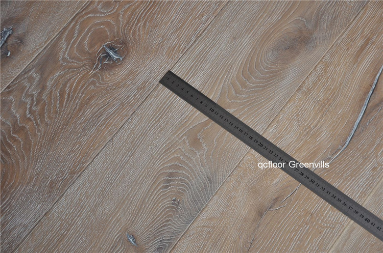 Knotty Rustic grade European oak engineered wood flooring prices