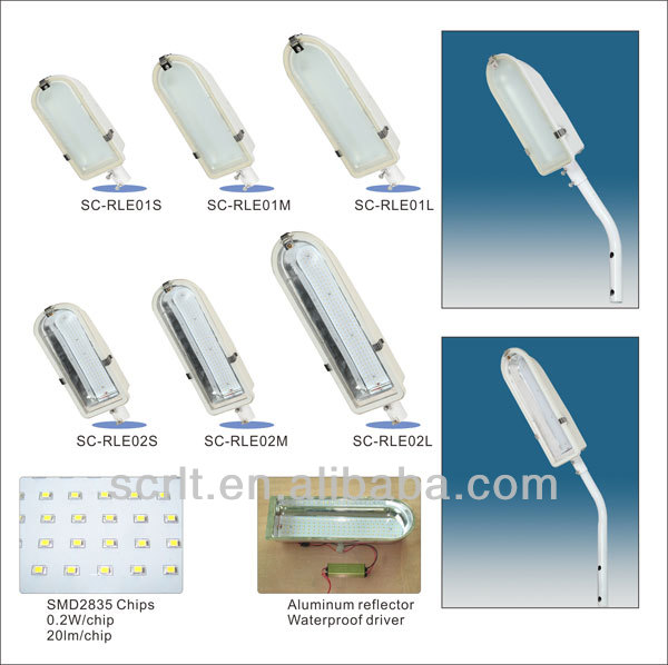 smart street light SC-RLE220 IP65 new led outdoor street lamp