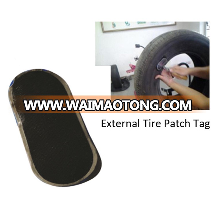 High Temperature Resistance 860-960MHZ UHF RFID Patch Tire Tag for Tire Management Solution