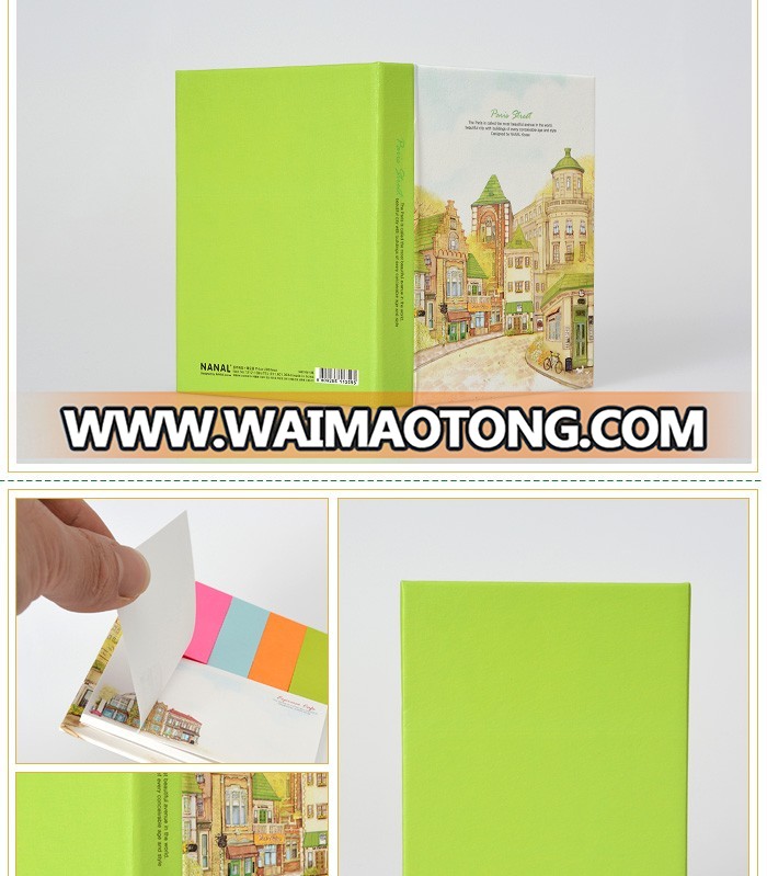 Promotional Pocket Memo Pad With Colorful Book Markers