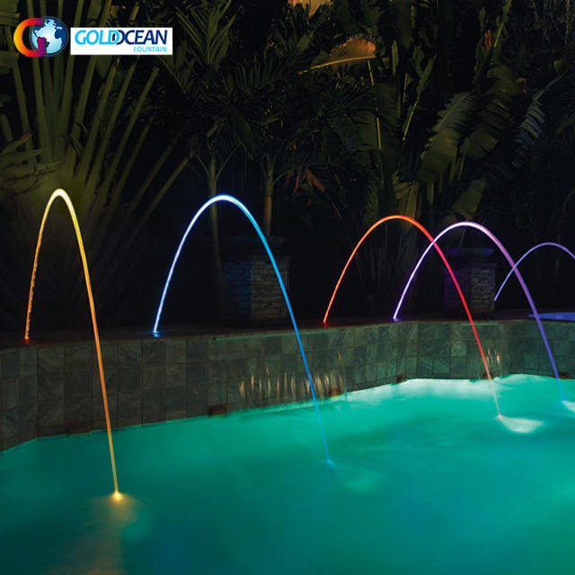 Outdoor Pool Decorative Laminar Jets Swimming Pool Water Fountain