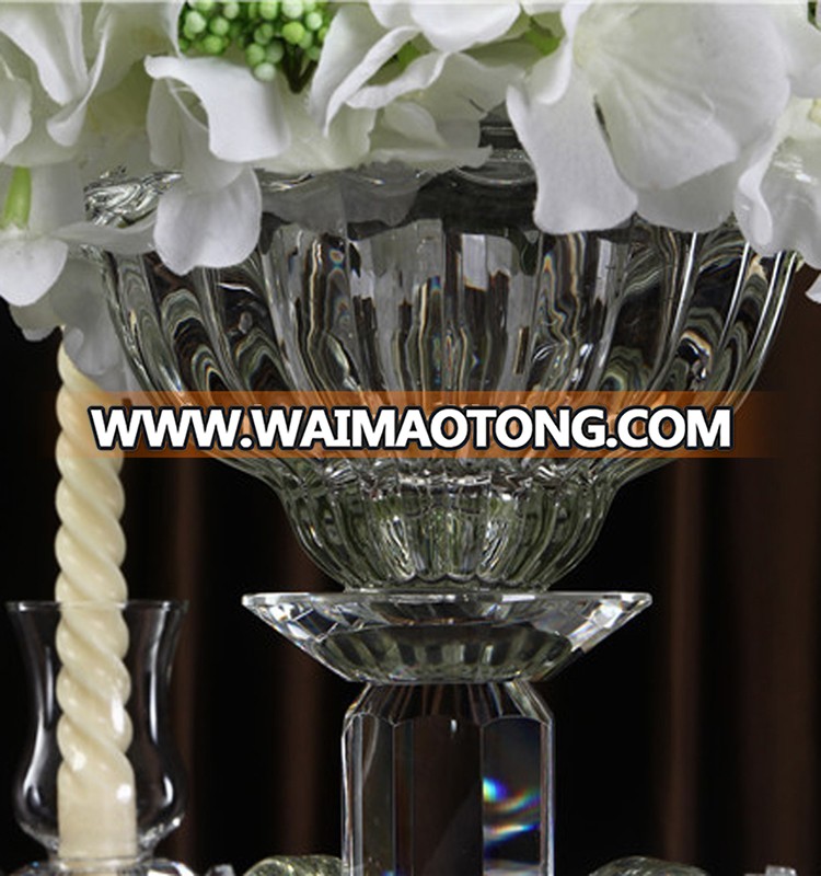 allibaba com crystal centrepieces wholesale glass candelabra tall with flower bowl