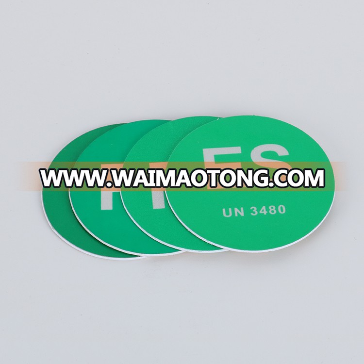 Supermarket Promotion Warning ABS Custom Plastic Self adhesive PVC sign