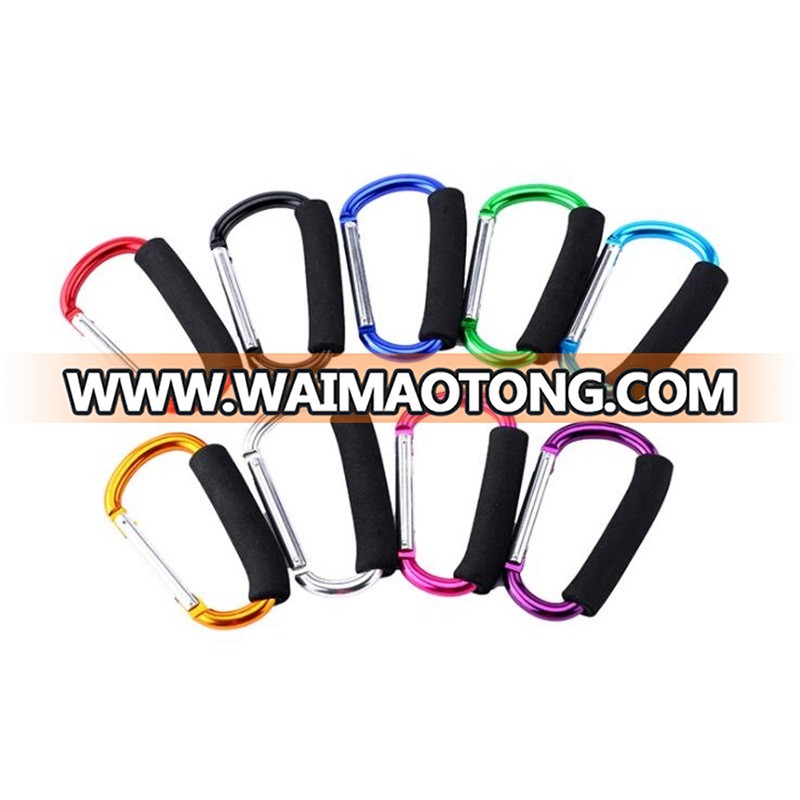 HXY Custom 14cm 16cm 18cm Size Large Carabiner With Foam